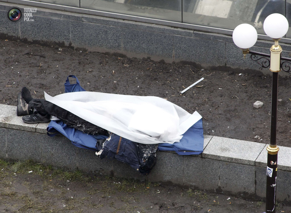 Мертвые протестующие Киева